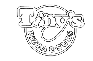 TINY'S PIZZA & SUBS logo