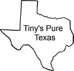 TINY'S PURE TEXAS logo
