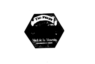 TIO FELIX MIEL DE LA ALCARRIA DENOMINACION DE ORIGEN logo