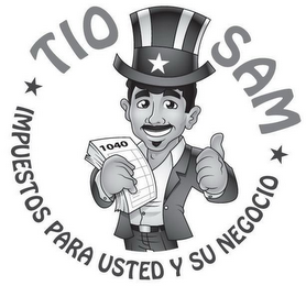 TIO SAM, IMPUESTOS PARA USTED Y SU NEGOCIO, 1040 logo