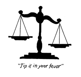 "TIP IT IN YOUR FAVOR" logo