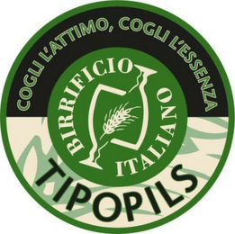 TIPOPILS BIRRIFICIO ITALIANO COGLI L'ATTIMO, COGLI L'ESSENZA logo