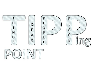 TIPPING POINT THINGS IDEAS PEOPLE PLACE logo