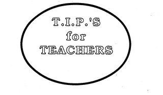 T.I.P.'S FOR TEACHERS logo