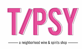 TIPSY A NEIGHBORHOOD WINE & SPIRITS SHOP logo