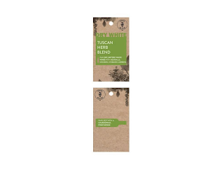 TIPSY BLEND DRY WHITE; TUSCAN HERB BLEND PAIR DRY, BUTTERY WHITE WINES WITH MEATBALLS, CHICKEN, OR BEANS & GREENS PAIRS BEST WITH A: CHARDONNAY, PINOT GRIGIO TIPSY BLEND logo