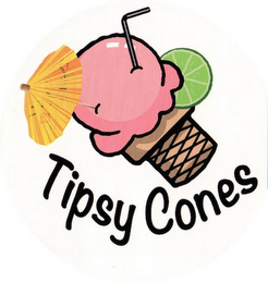 TIPSY CONES logo