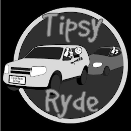 TIPSY RYDE TIPSY RYDE DRIVER logo