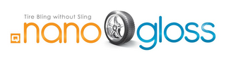 TIRE BLING WITHOUT SLING Q NANOGLOSS logo