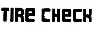 TIRE CHECK logo