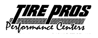 TIRE PROS PERFORMANCE CENTERS logo