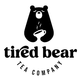 TIRED BEAR TEA COMPANY logo
