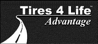 TIRES 4 LIFE ADVANTAGE logo