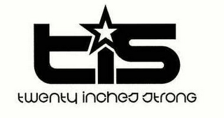 TIS TWENTY INCHES STRONG logo