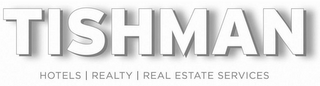 TISHMAN HOTELS REALTY REAL ESTATE SERVICES logo