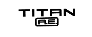 TITAN A.E. logo