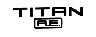 TITAN A.E. logo