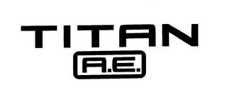TITAN A.E. logo