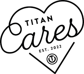 TITAN CARES EST. 2022 T logo