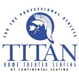 TITAN HOME THEATER SEATING BY CONTINENTAL SEATING FOR THE PROFESSIONAL ATHLETE logo