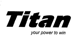 TITAN YOUR POWER TO WIN logo