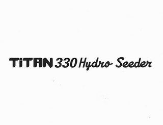 TITAN330 HYDRO SEEDER logo