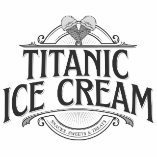 TITANIC ICE CREAM SNACKS, SWEETS & TREATS logo