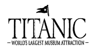 TITANIC - WORLD'S LARGEST MUSEUM ATTRACTION - logo