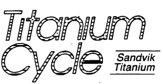 TITANIUM CYCLE SANDVIK TITANIUM logo