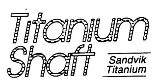 TITANIUM SHAFT SANDVIK TITANIUM logo