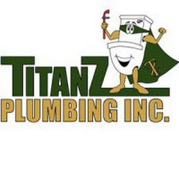 TITANZ PLUMBING INC. TZ logo