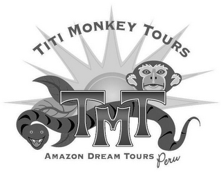 TITI MONKEY TOURS TMT AMAZON DREAM TOURS PERU logo