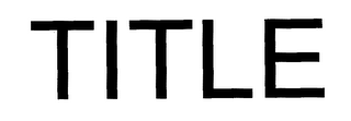 TITLE