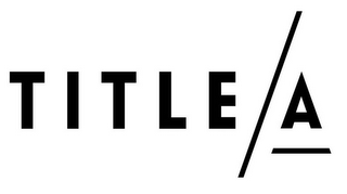 TITLE A logo
