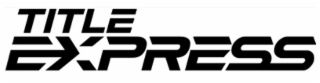 TITLE EXPRESS logo