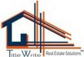 TITLE WRITE REAL ESTATE SOLUTIONS logo