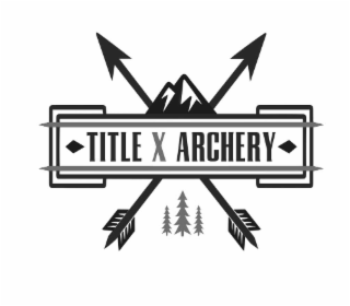 TITLE X ARCHERY logo