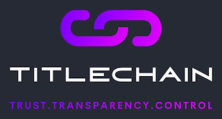 TITLECHAIN TRUST. TRANSPARENCY. CONTROL logo