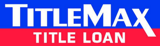 TITLEMAX TITLE LOAN logo