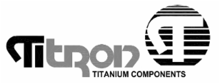 TITRON T TITANIUM COMPONENTS logo