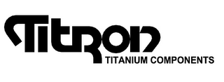TITRON TITANIUM COMPONENTS logo