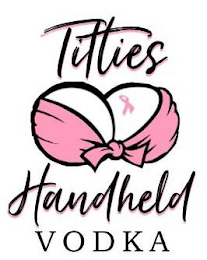 TITTIES HANDHELD VODKA logo