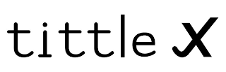 TITTLE X logo