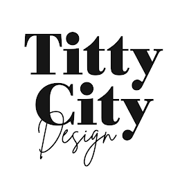 TITTY CITY DESIGN logo