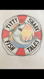 TITTY SHARK FISH TALES logo