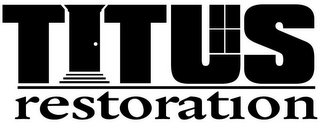 TITUS RESTORATION logo