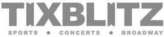 TIXBLITZ SPORTS CONCERTS BROADWAY logo