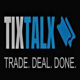 TIXTALX TRADE. DEAL. DONE. logo