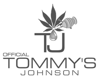 TJ OFFICIAL TOMMY'S JOHNSON logo