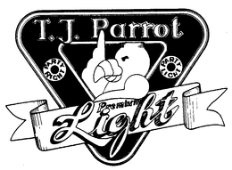 T.J. PARROT PREMIUM LIGHT PARTY LIGHT PARTY RIGHT logo
